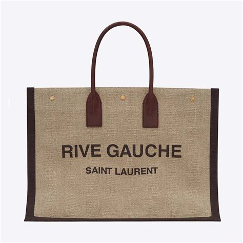 ysl rive gauche tote sea salt|yves Saint Laurent shopping tote.